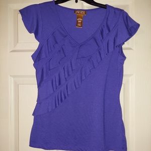 Miss Tina small purple top